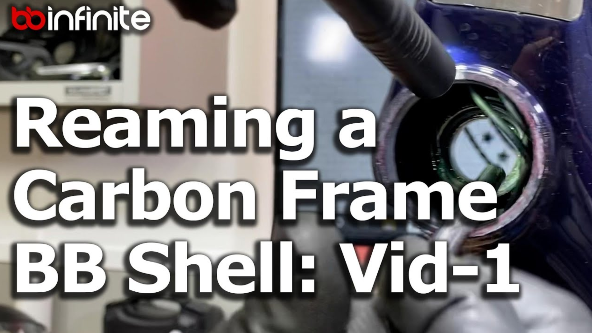 Reaming a Carbon Frame Shell: Part 1 Canyon Aeroroad BB Removal