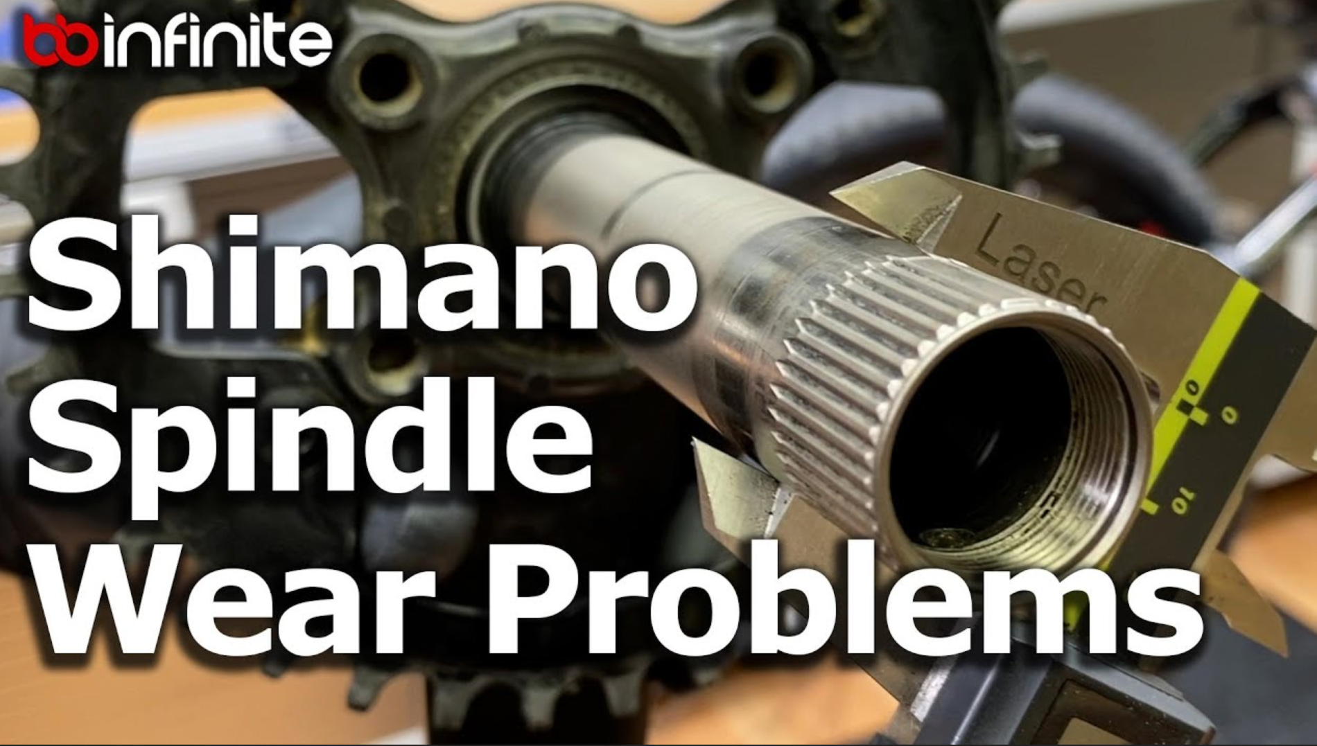 Shimano Spindle Wear Problems: A little wear is not so little.
